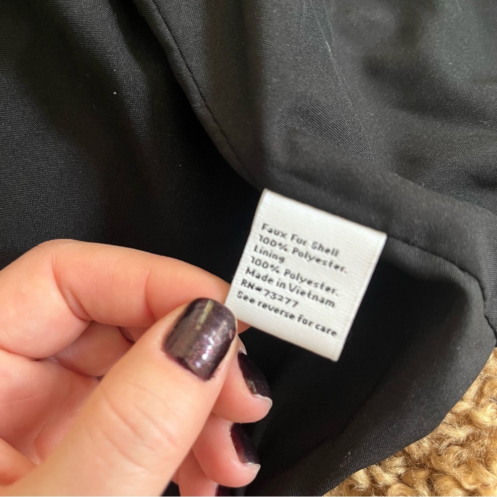 Nine West Teddy Motorcycle Coat - Picture 8 of 8